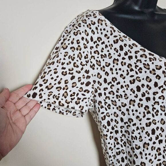 J. Crew Vintage Cotton Animal Print T-shirt - Picture 4 of 8